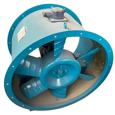 Ventilator axial rezistent la explozie